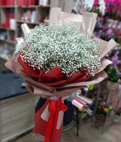 Букет цветов из: Гипсофила в Железноводске