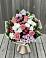 Букет цветов из: Альстромерии, Гвоздики, Розы и Хризантемы в Железноводске