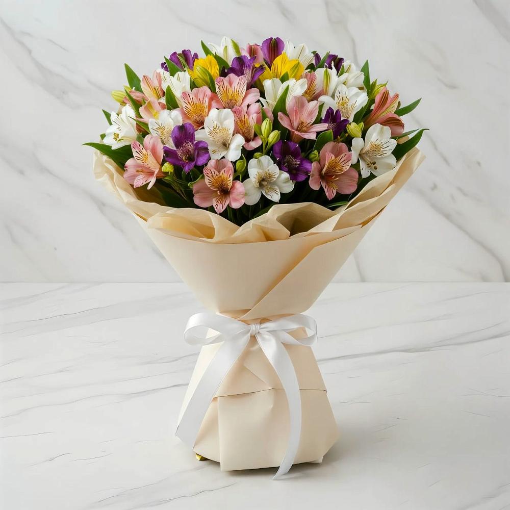 Букет цветов из: Альстромерии в Железноводске