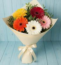 Букет цветов из:  Герберы #REPLACE_PRED# Железноводске