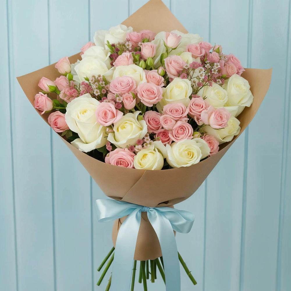 Букет цветов из: Розы в Железноводске