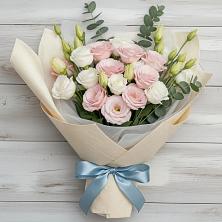 Букет цветов из:  Лизиантусы в Железноводске