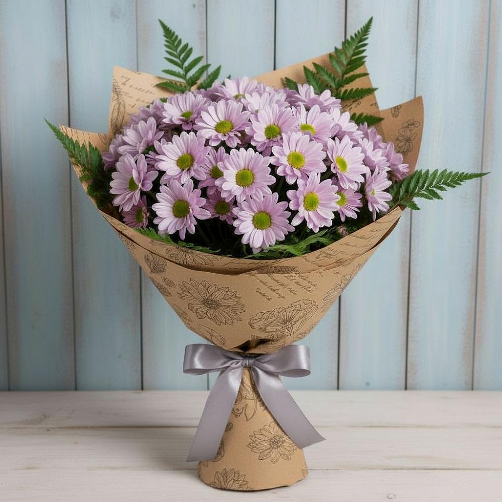 Букет цветов из: Хризантемы в Железноводске