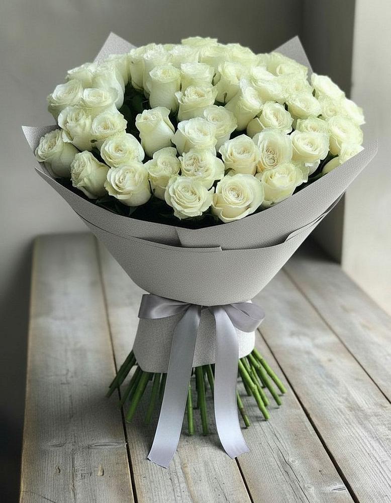 Букет 35 Белых роз в Железноводске