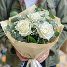 Букет Нежные грёзы в Железноводске Букет цветов из: Розы в Железноводске