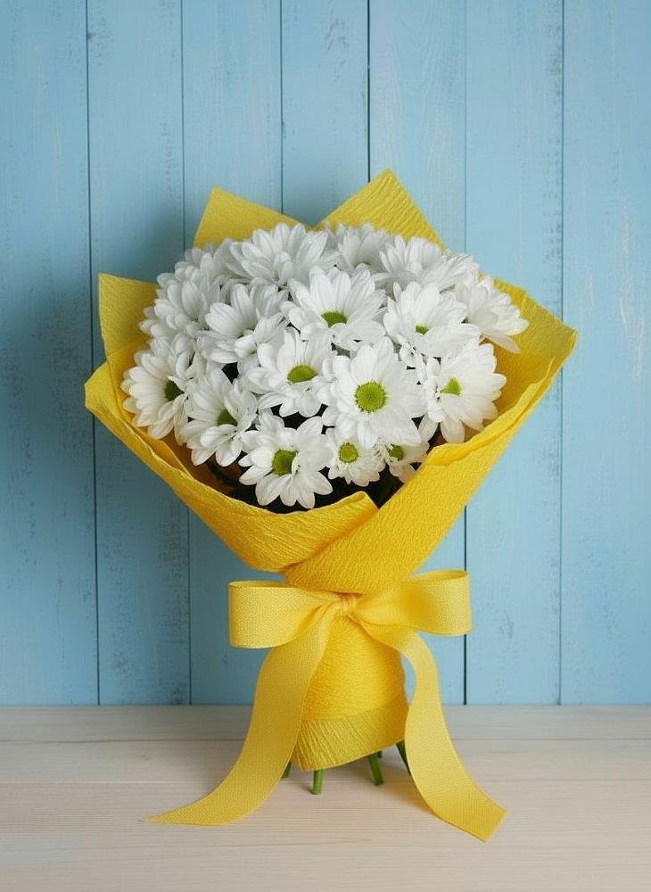 Букет цветов из: Хризантемы в Железноводске