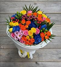 Букет цветов из:  Розы и Хризантемы #REPLACE_PRED# Железноводске