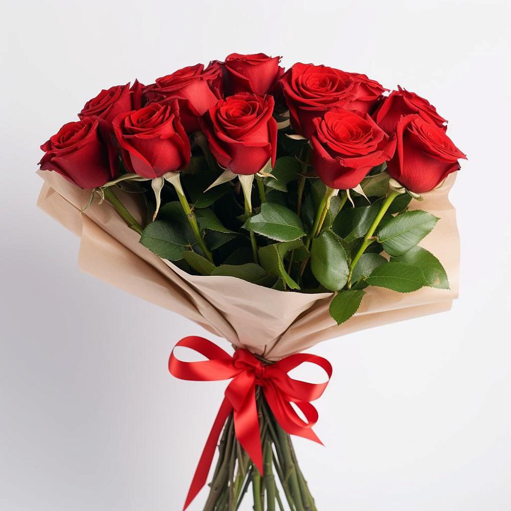 Букет 11 Красных роз Эдлесс Лав в Железноводске
