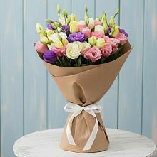 Букет цветов из:  Лизиантусы в Железноводске